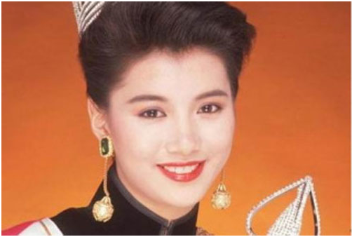 1990年的袁咏仪获得冠军,靓靓姐当年也太好看了吧.