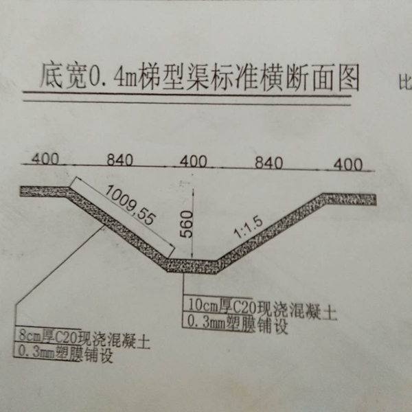 戈壁滩用水渠成型机施工注意事项