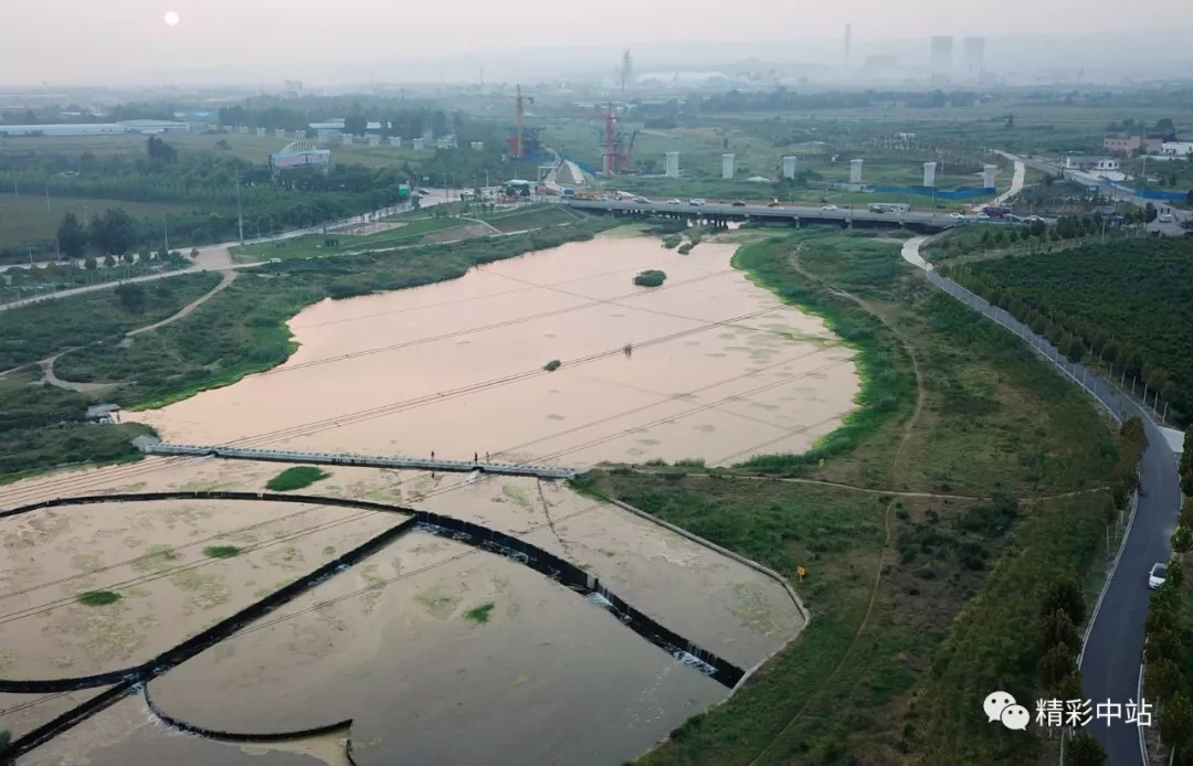 这条河流在中站区为南北走向,近年来,我市加大对大沙河的生态治理