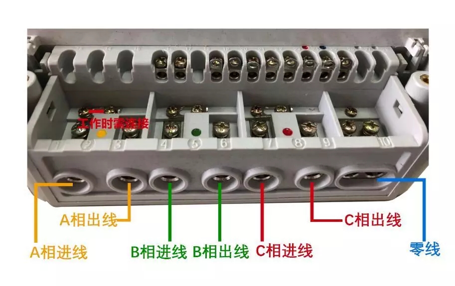 电表的接法电表接线图