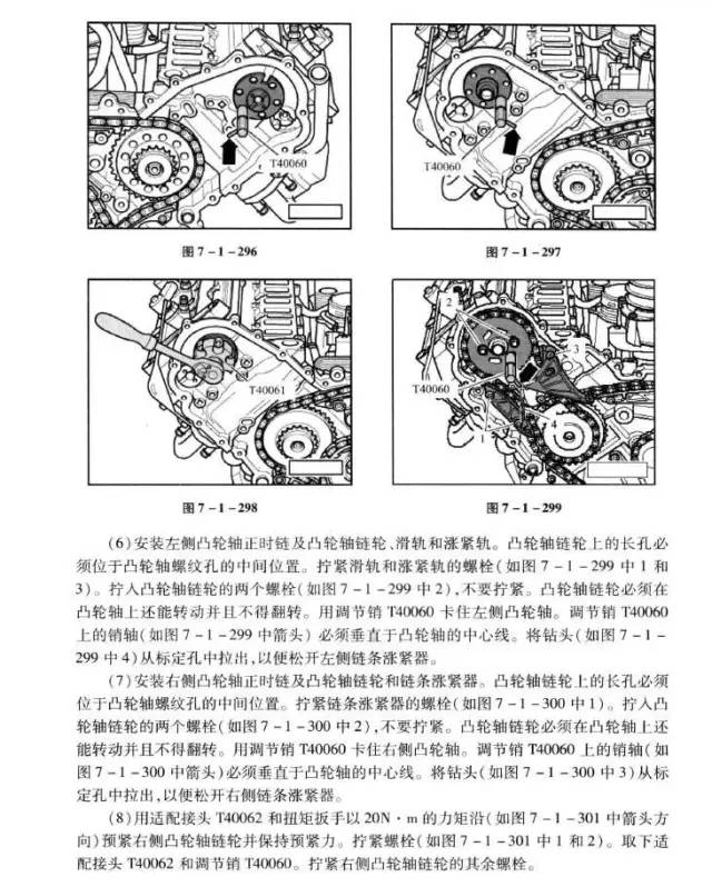 正时校对:奥迪q7汽车正时校对