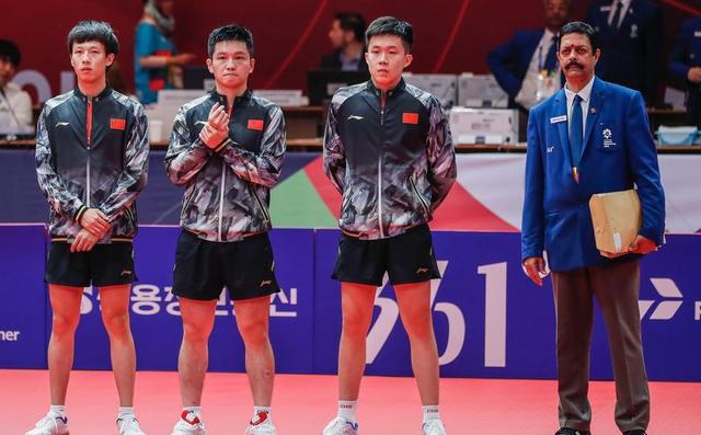 金牌来了!国乒男团3-0韩国:林高远,樊振东,王楚钦用实力说话