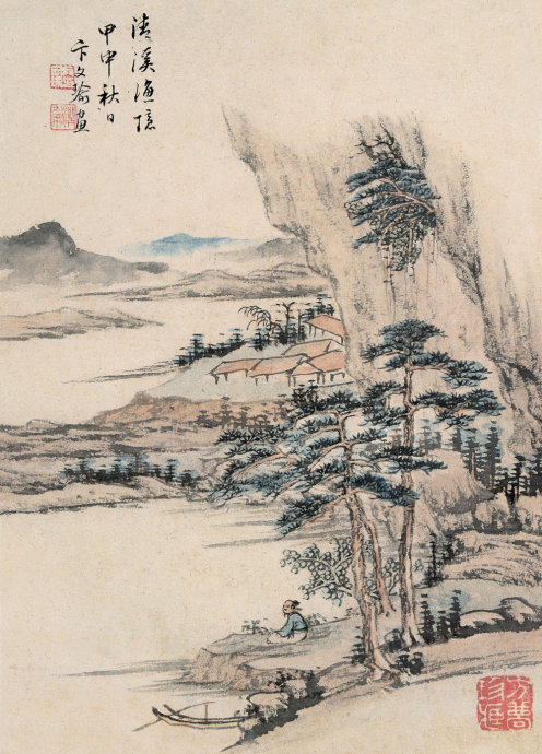 明末清初画家——卞文瑜_山水