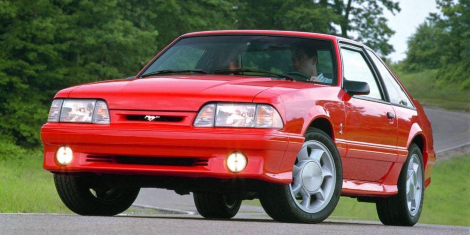 (foxbody)mustang是福特旗下一款非常著名的车型,在1979-1993年间