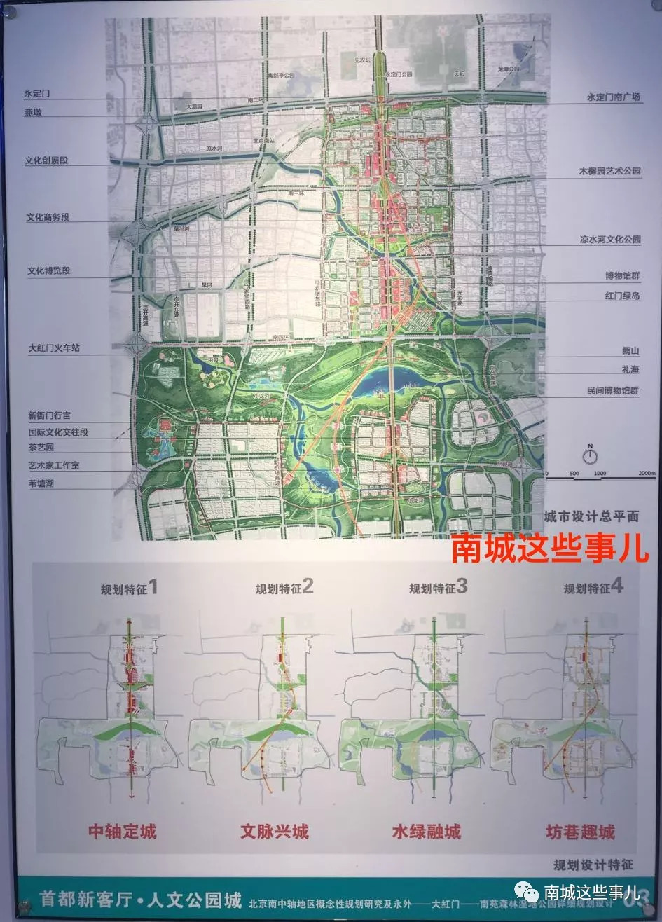 重磅!北京南中轴概念性规划五大国际方案详版出炉!