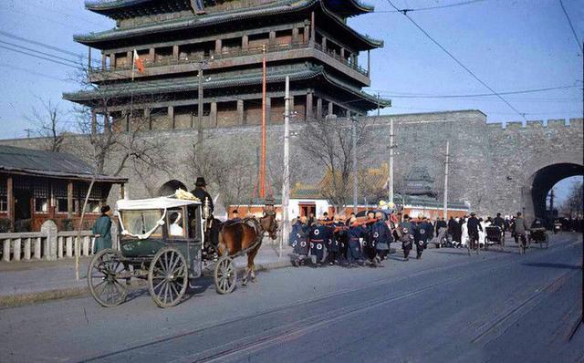 1947年罕见的老北京彩色照片你认识几处