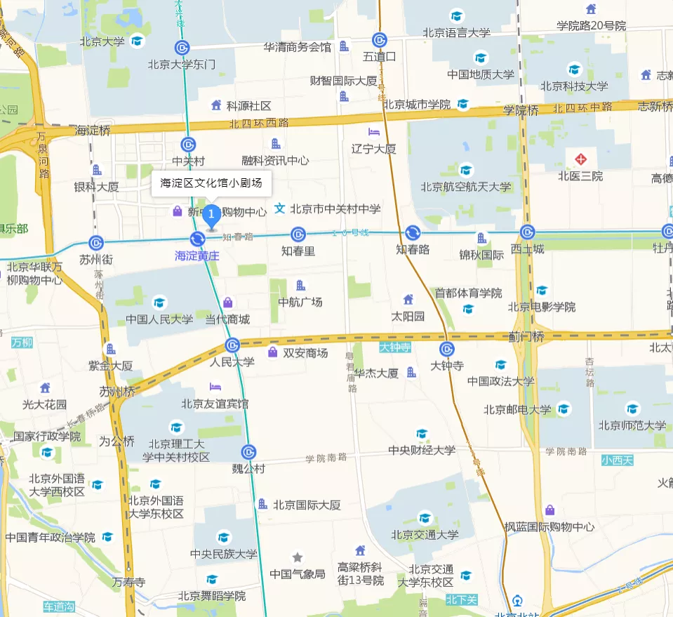 地址: 北京市海淀区海淀黄庄尚科办公社区a3007(海淀小剧场旁)