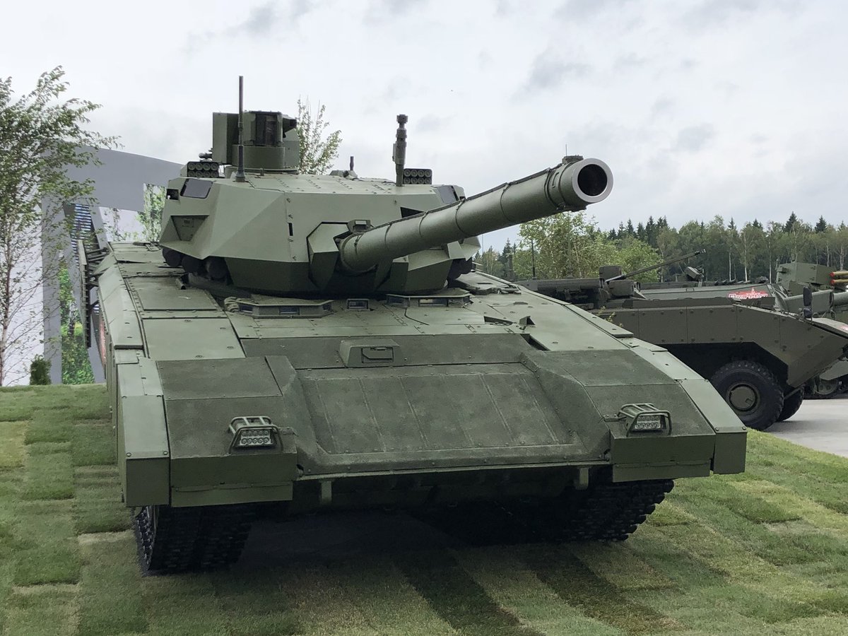 俄T-14“阿玛塔“主战坦克将在2022年投入量产---《简氏防务周刊》欧洲简讯 - 哔哩哔哩