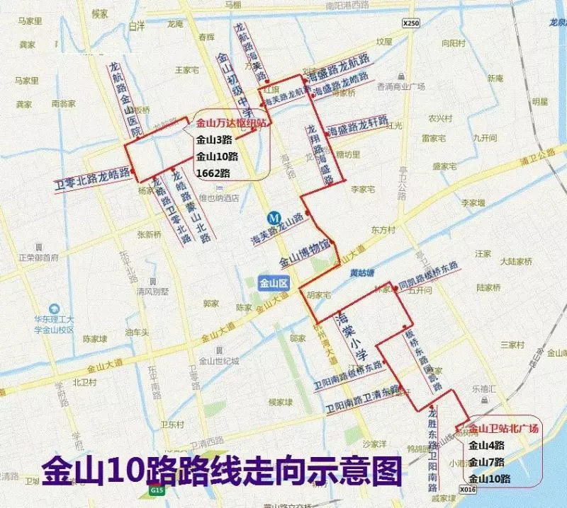 金山10路于今日开通,新城区公交线路已进入两位数