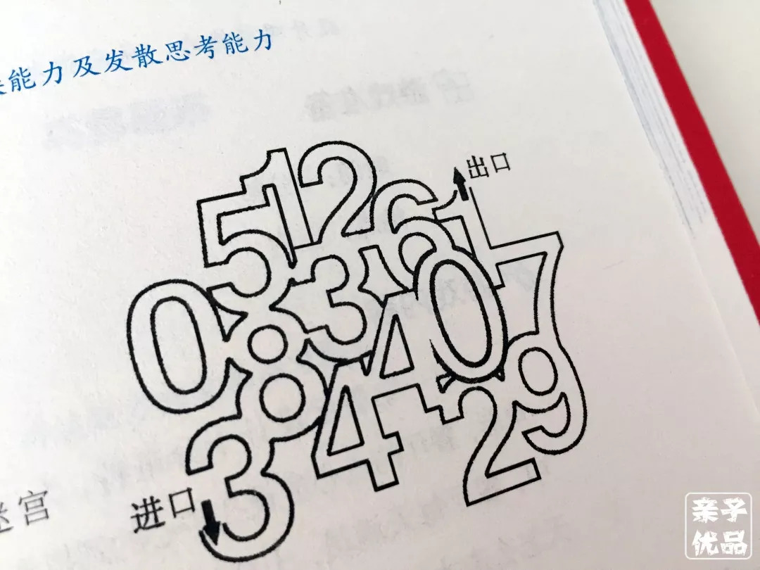 比如,迷宫孩子们都玩过,但这样的 数字迷宫是不是很有新意?