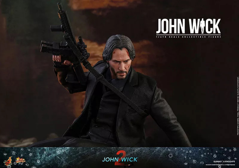 新品预定 hot toys mms504 1/6 john wick 2 疾速追杀