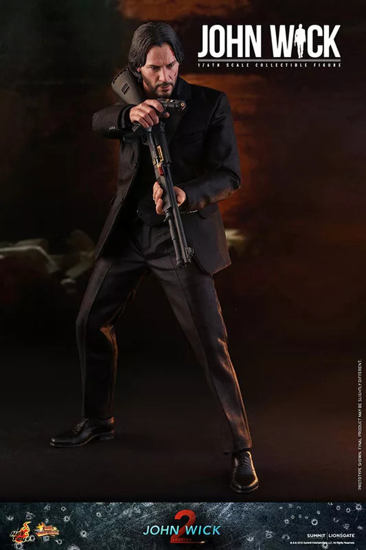 新品预定 hot toys mms504 1/6 john wick 2 疾速追杀