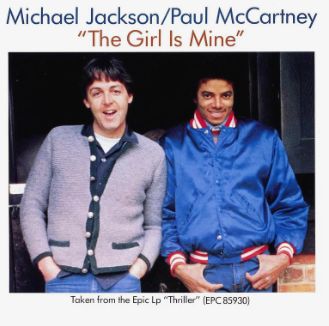 "the girl is mine" with paul mccartney (1982)