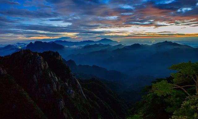 近山远黛,坠入三清山的画中_青山