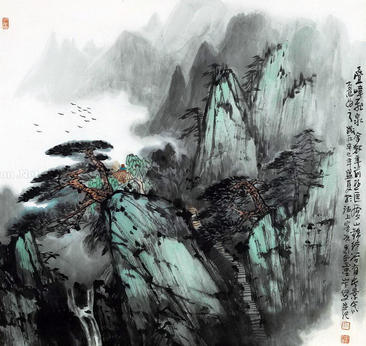 诗文书画合一 情理自然相融 国画家刘仁文艺术感悟 形式