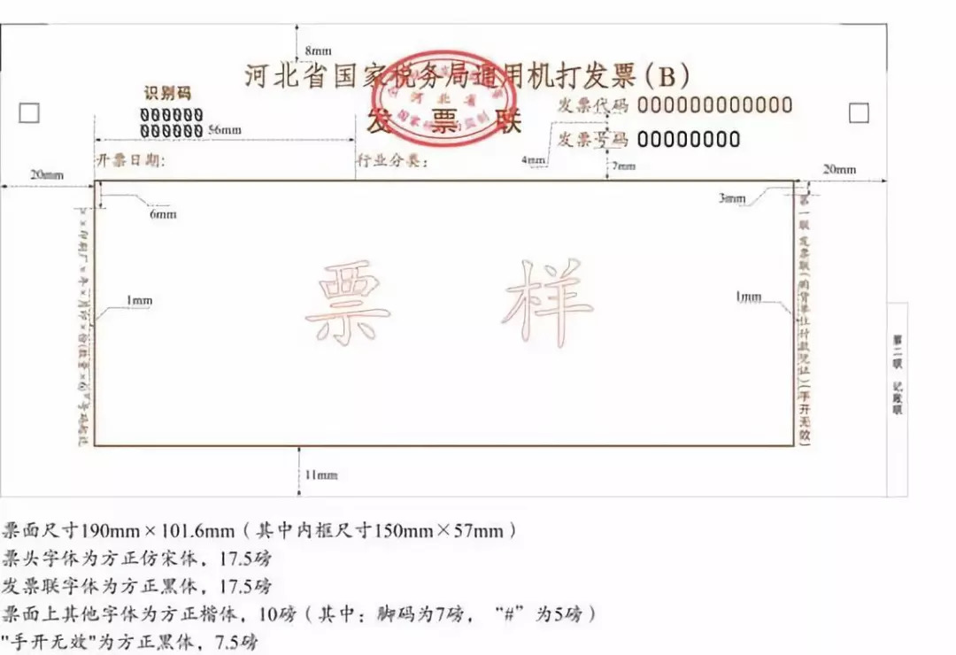 新版普通发票票种分为:河北通用机打发票(b),河北通用手工发票(e)