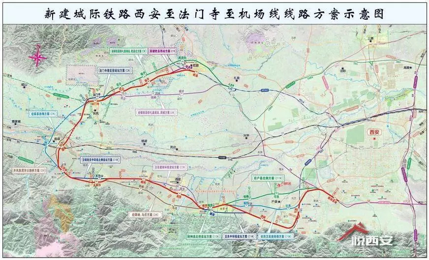 陕西正建4条城际铁路!2021年建成,过你家乡吗