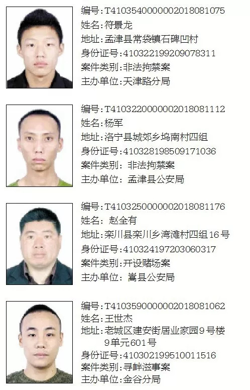 涉黑涉恶!见到这个伊川人请马上报警!