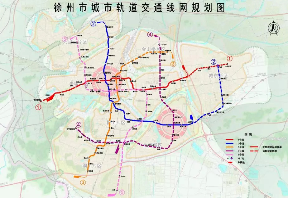 徐州第一条地铁轨道,通了!_线路