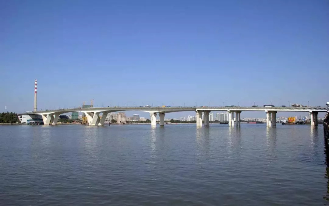 跨江大桥看百年广州_珠江