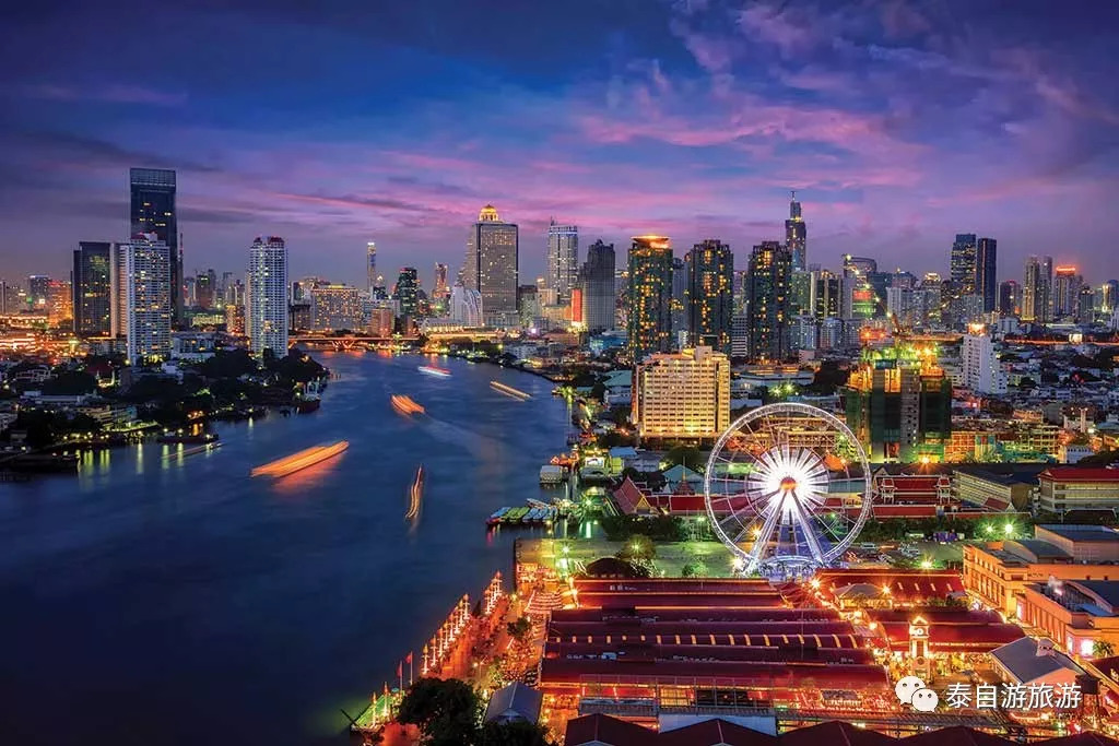 夜游湄南河曼谷最迷人的夜在湄南河的歌声里