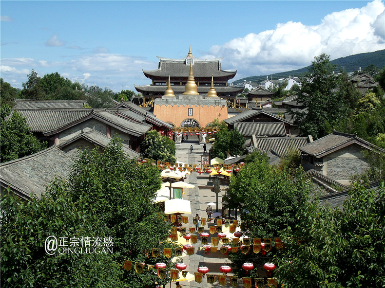 景区里还建了一个日本四僧塔,说是中外文化交流的体现.