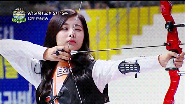 真人版寒冰射手！韓國美女賽場射箭動作撩人，看一眼就被圈粉了-雪花新聞
