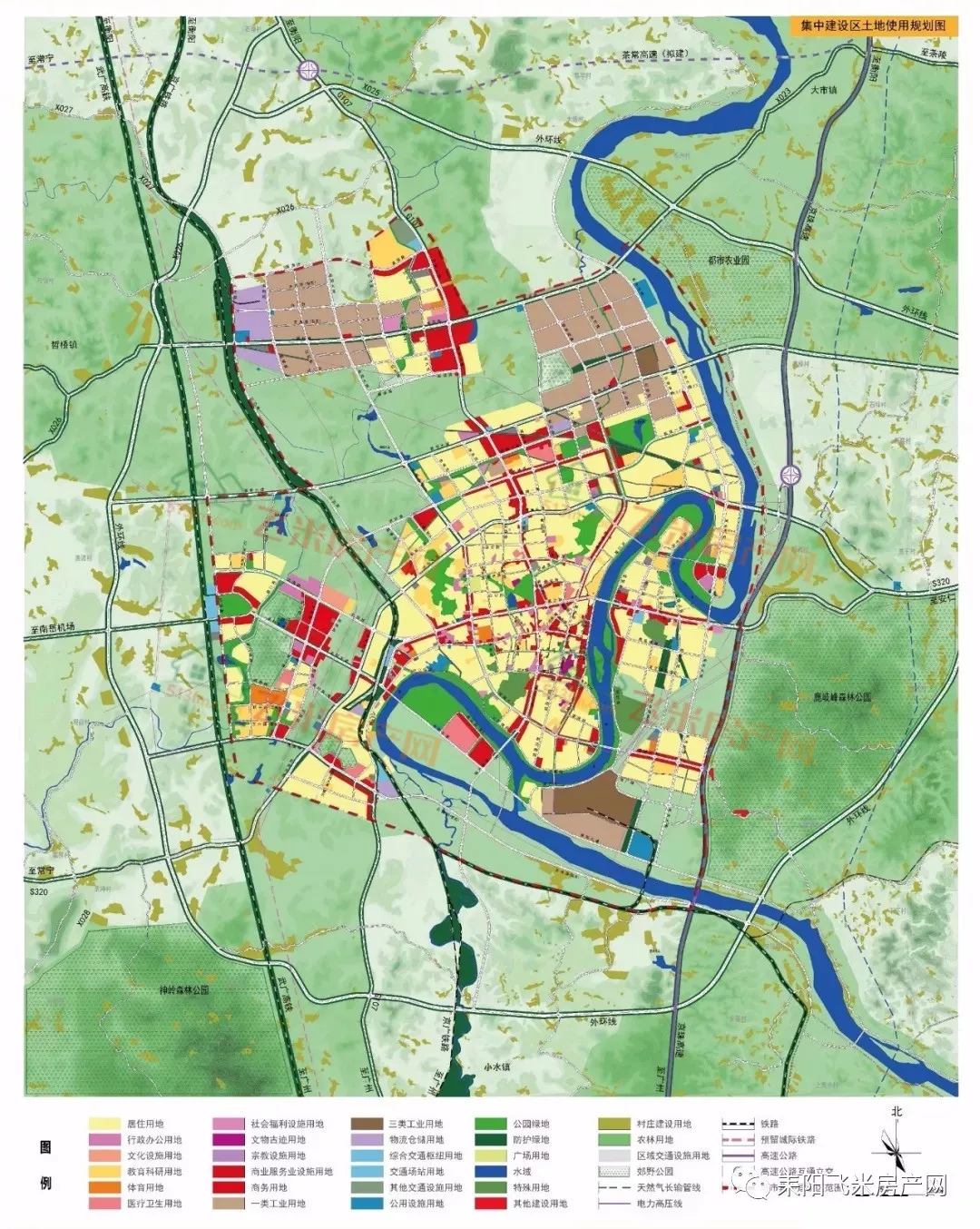 耒阳市城市总体规划(2015-2030)--湘南地区次中心城市