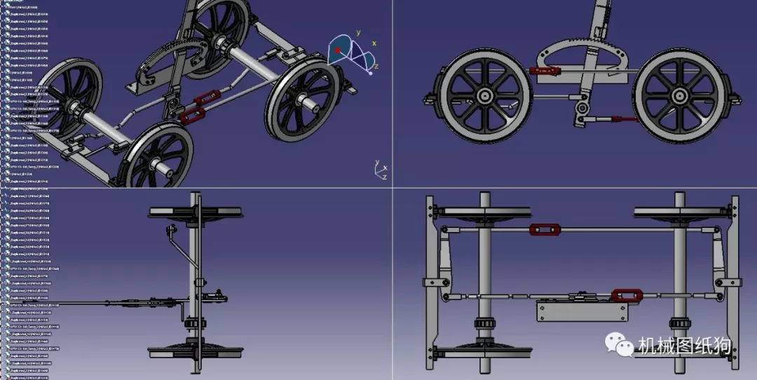 【其他车型】mornington莫灵顿缆车底盘结构3d模型图纸 stp格式