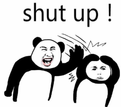 why shutup 图片来自网络,版权归作者使用,特此说明,如有侵权,请与