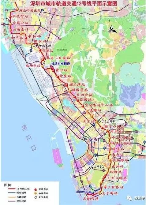 深圳要建33条地铁线,2035年前完工(附线路)