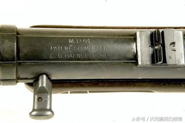 二战德军冲锋枪mp40名气大,mp41却太不用心,换个木制枪托而已?