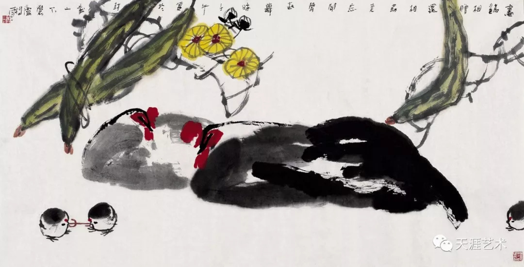 当代中国画名家问雨花鸟天涯艺术1112期