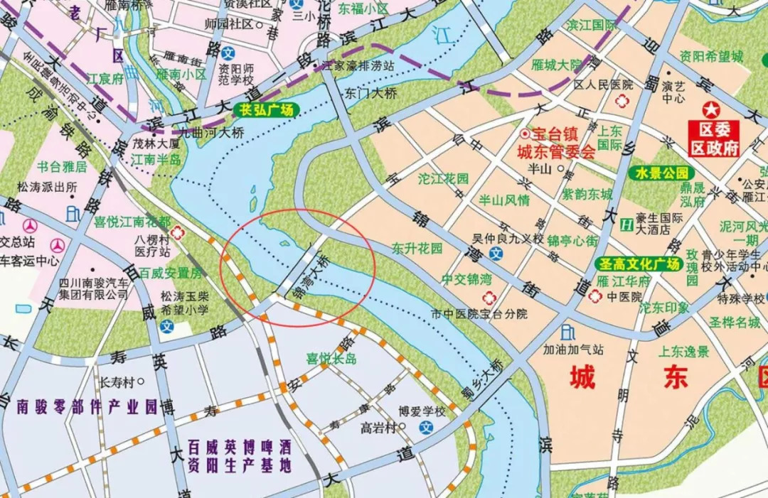 资阳新版地图解读:18号线,成自,成南达万高铁全在图中
