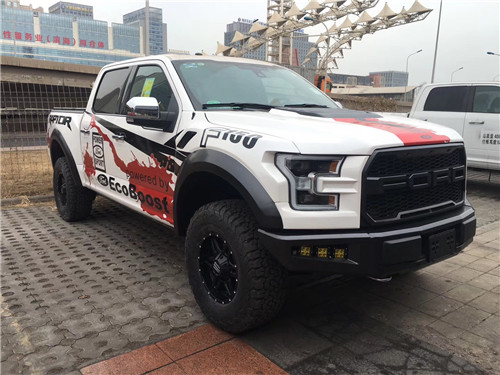 2018款福特f150猛禽raptor皮卡现车实拍