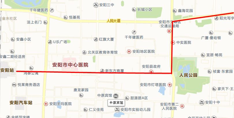 公告8月31日起5条安阳公交线路临时绕行