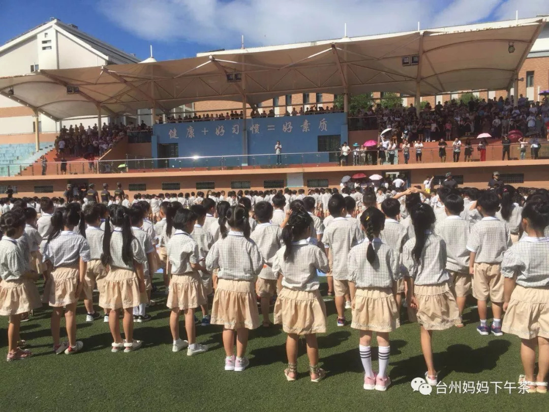 幼升小很焦虑看台州市螺洋小学的新生入学夏令营