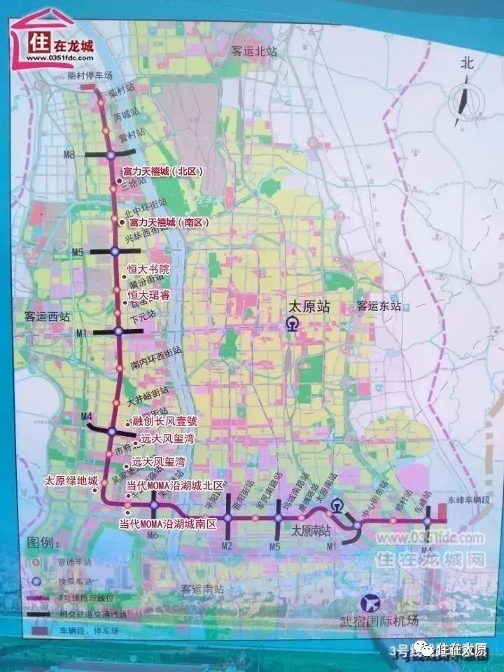 地铁3号线线路图