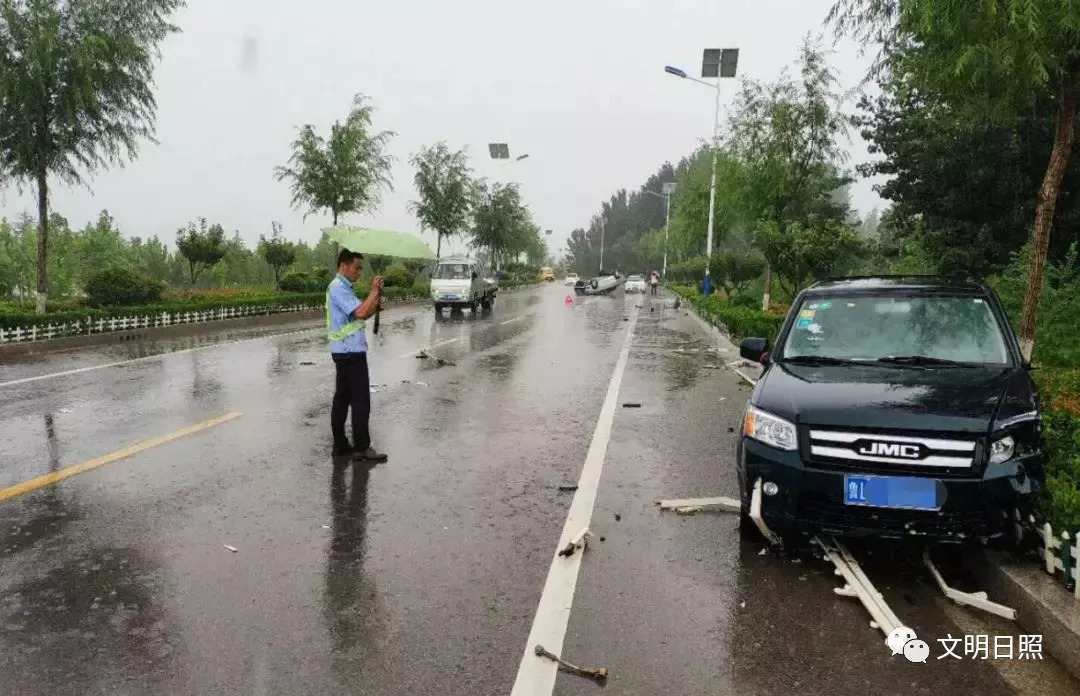 暴雨袭莒城,莒县公安保平安!