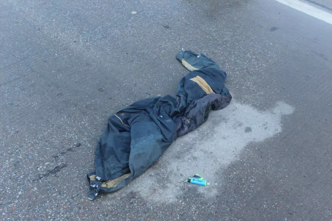 一男子在赣榆华中南路因交通事故死亡!有没有认识的?
