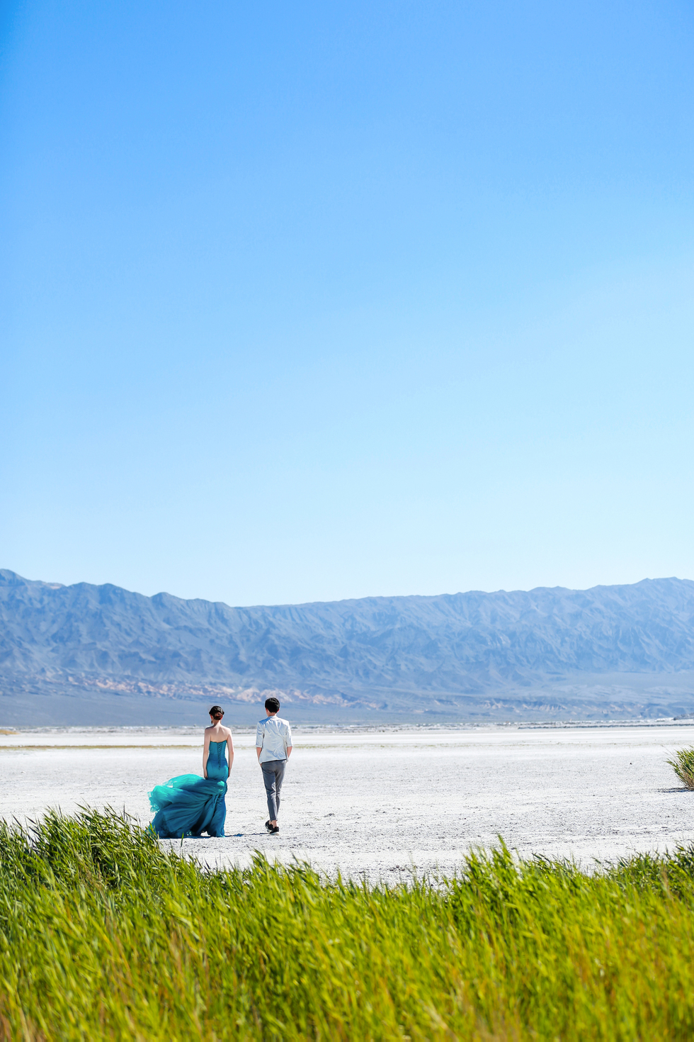 盐湖婚纱照_青海盐湖(2)