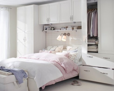 卧室小,衣柜就该选这样的,不占空间而且收纳性还强!