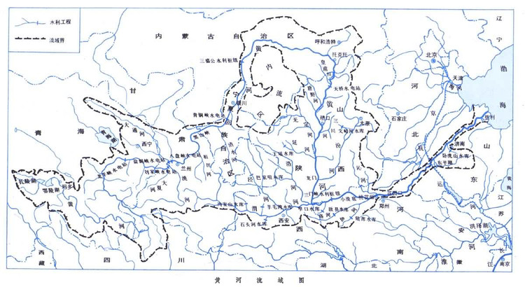 黄河下游改走新道,然后引长江水冲刷下游河道,真的可行吗?