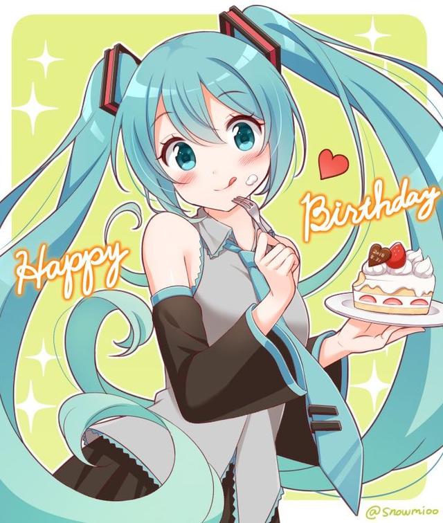 8月31日初音未来生日纪念,日本众多画师绘制初音生日贺图