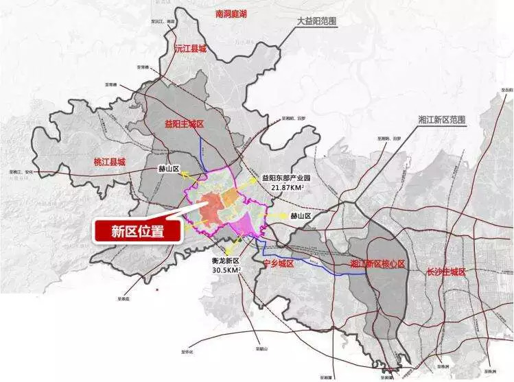 在益阳东部,再造一座生态国际新城_新区