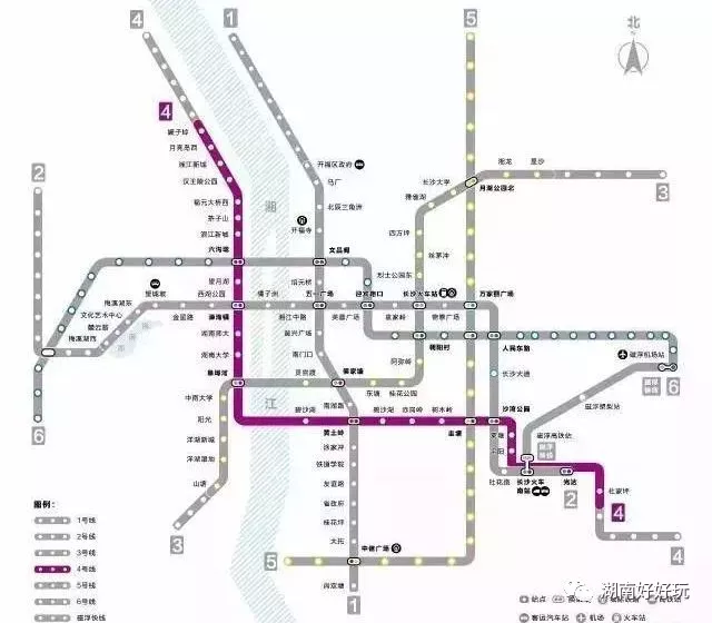 长沙地铁4号线将开通,沿线吃喝玩乐提前感受一波