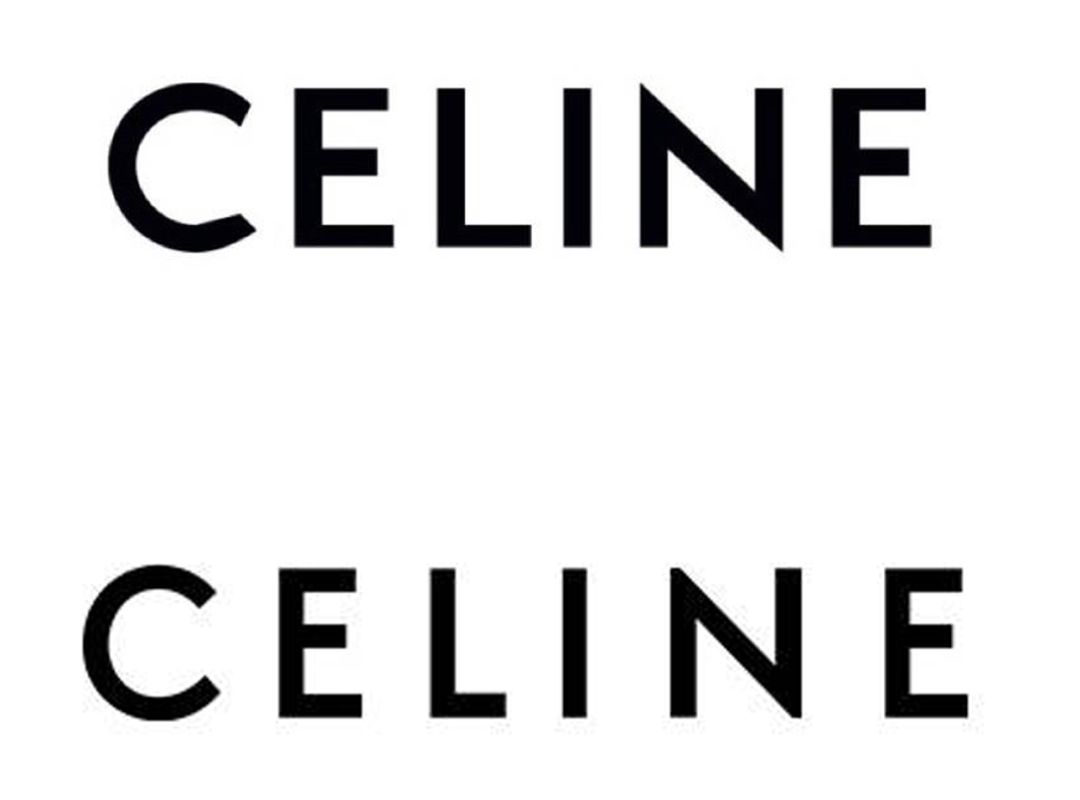 celine更换全新品牌logo