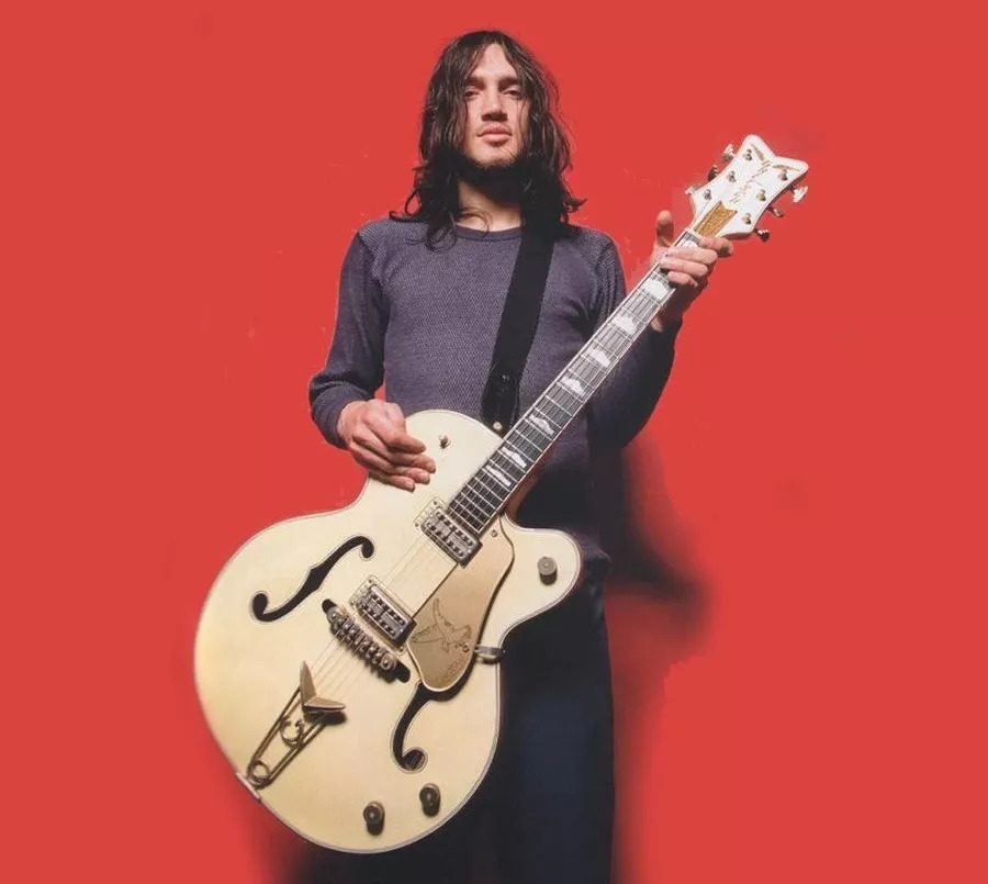 gretsch white falcon frusciante