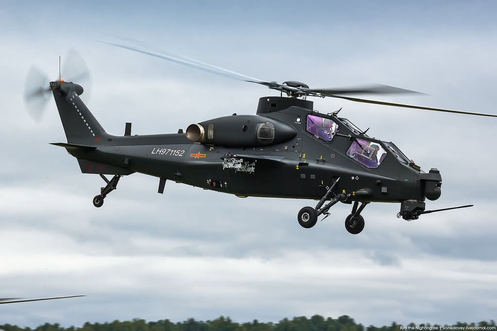 武直-10是一种非常攻击性很强的武装直升机,它的正式列装代表解放军