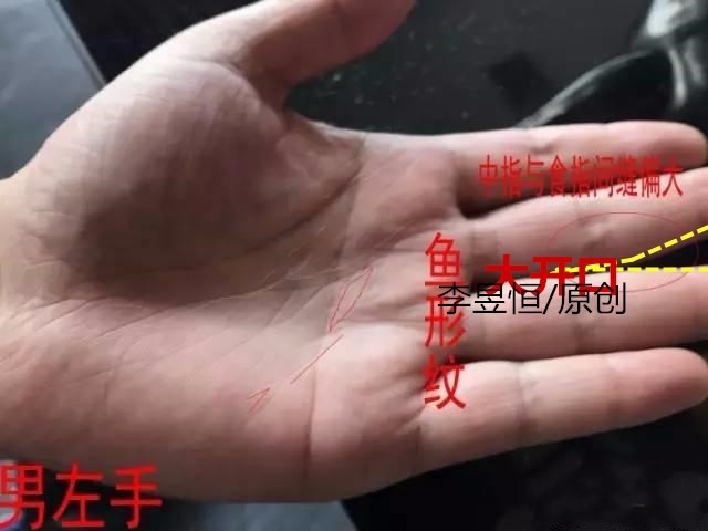 手相出现井字纹,方形纹,鱼形纹,旺财聚财有福气!